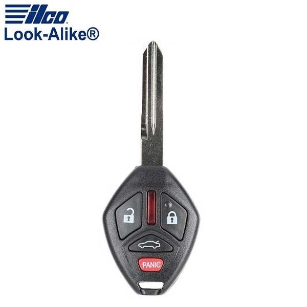 Ilco LAL RHK-MITS-4B1 MITSUBISHI 4 BUTTON REMOTE HEAD KEY (MIT 16) ILCO-AX00011980